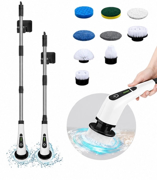 Lumièrea 9 Başlıklı Elektrikli Temizlik Fırçası